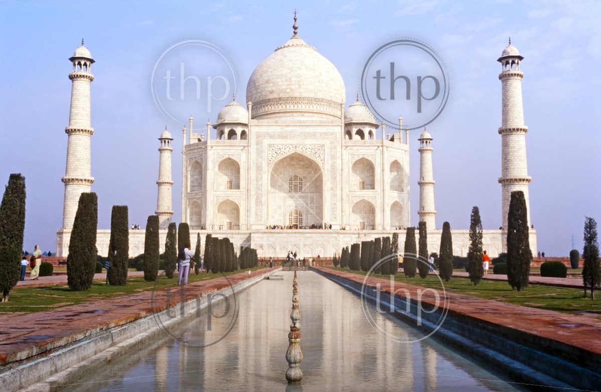 Taj Mahal One Of The Seven Wonders Of The World Found In Agra India